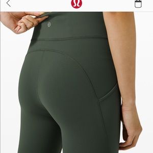 Lululemon 25” invigorate pants (no pocket) in size 6